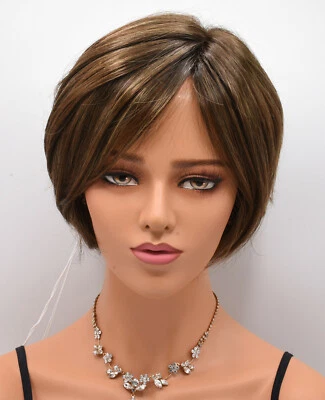 Peluca EMERY de NORIKO, color Kandy Brown-LR, *¡LIQUIDACIÓN!* Parte mono y frente de encaje Foto 1 de 4