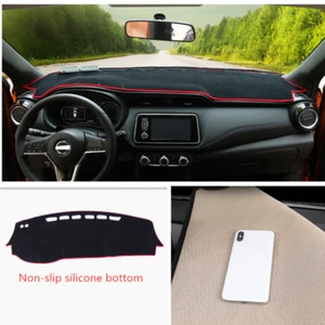 Red Dashboard Dash Mat DashMat Sun Cover Pad for NISSAN KICKS 2017-2023 - Picture 1 of 6