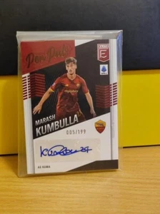 Marash Kumbulla card AUTOGRAFATA Panini Donruss Elite Serie A 2021-2022 Pen Pals - Foto 1 di 4