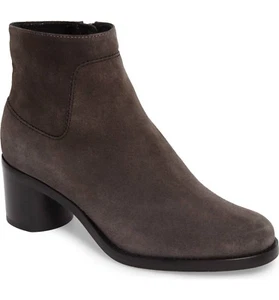 Neu im Karton Aquatalia Tilda wetterfeste Wildleder-Stiefelette, dunkelgrau, Gr. 9M $ 450 - Bild 1 von 6