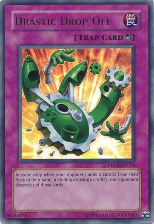 1 x Drastic Drop Off - PTDN-EN074 - Ultra Rare - Unlimited Edition Near Mint, En - Image 1 of 1