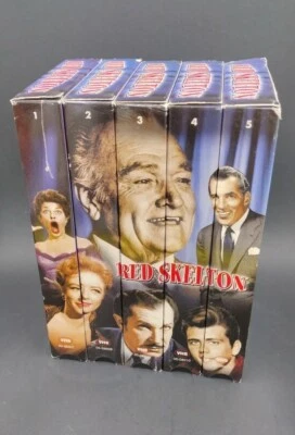 The Red Skelton Collection Set ~ 5 VHS Tapes 50's Variety Show ~ Comedy  - Image 1 of 4