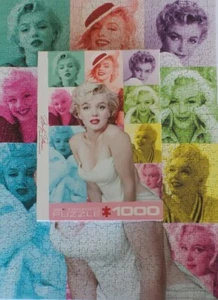 Puzzle Eurográfico MARILYN MONROE 1000 Piezas Caras Marilyn Año a Año EE. UU. - Imagen 1 de 9