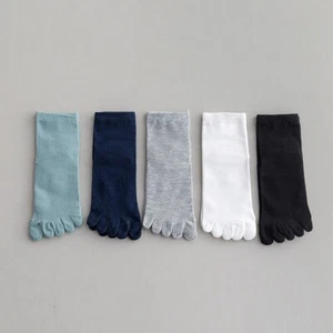 Unisex Fünf Zehen Sportsocken für Damen und Herren Baumwolle Atmungsaktiv Lauf - Picture 1 of 32