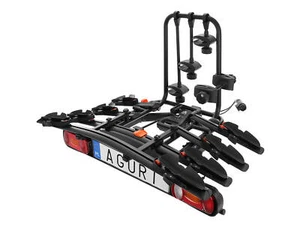 Fahrradträger für Anhängerkupplung für 4 Fahrräder 4R Aguri Active Bike Schwarz - Bild 1 von 11