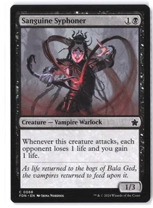 Sanguine Syphoner #68 Foundations NM - Picture 1 of 2