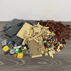 900 grams Mixed Lego Pieces | See Photos | Grey / Brown / Tan - Picture 1 of 7