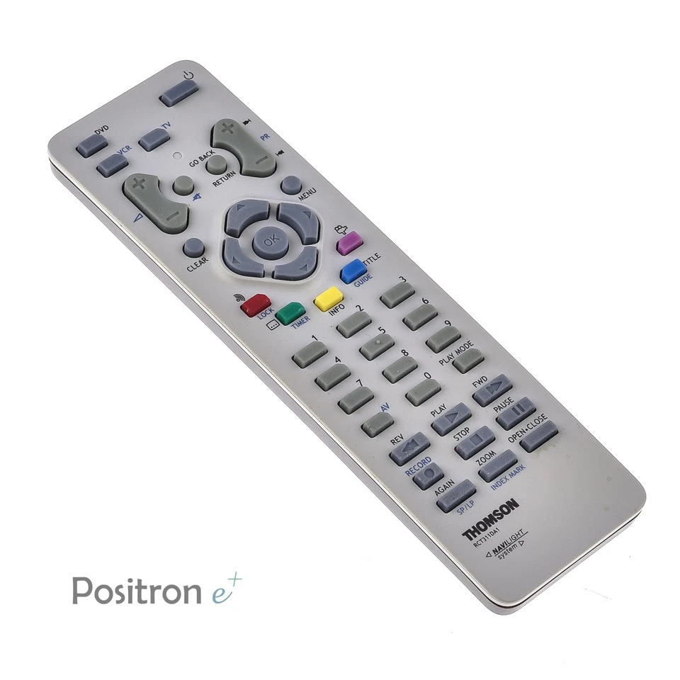 Télécommande Originale Thomson RCT311DA1 Pour TV DVD VCR / Testée - Photo 1/1
