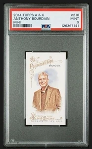 2014 Topps Allen & Ginter Anthony Bourdain Mini PSA 9 #210 - Bild 1 von 3