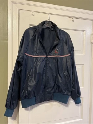 Chaqueta de Colección PGA TOUR Para Hombres Golf Cremallera Completa Azul con Capucha M Cortavientos Usada en Excelente Condición Foto 1 de 4