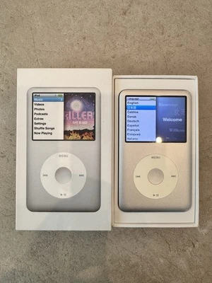 Apple iPod classic 7ª Generación 160GB MC293J/A Sirver Casi Como Nuevo Baterí... - Imagen 1 de 4