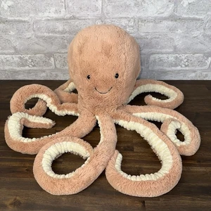 JELLYCAT London großer ODELL Oktopus Stofftier Plüschtier rosa Rouge 18 Zoll 4338 - Bild 1 von 8