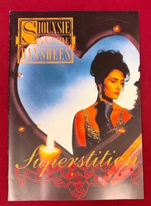 Siouxsie and The Banshees 1991 Superstition World Tour Libro Programa de Conciertos Gótico - Imagen 1 de 6