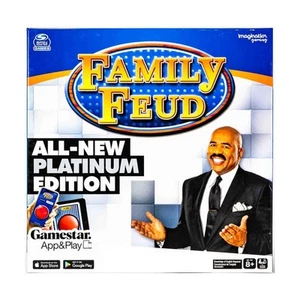 Imagination Gaming Family Games Family Feud (Platinum Ed, 2021 Ed) Box VG+/EX - Picture 1 of 2