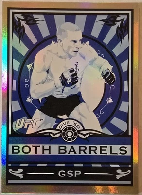 2010 Topps UFC Main Event Propaganda Georges St-Pierre #MP9 - Image 1 of 2