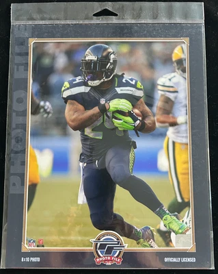 NUEVA Foto de Marshawn Lynch Seattle Seahawks 8x10 con Licencia NFL y Empaquetada Foto 1 de 2