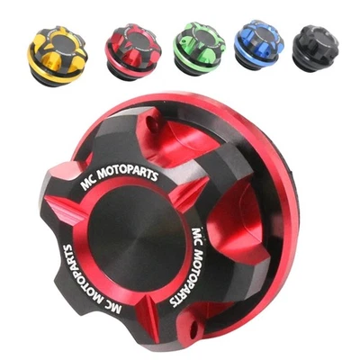 Tapa de llenado de aceite para motocicleta Kawasaki KLR650 87-06 05 04 03 02 01 00 99 98 97 Foto 1 de 4