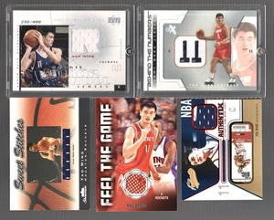 (5) Game Used Jersey Lot - Yao Ming - Rookie RC - See Scans - Bild 1 von 4