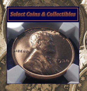 1936-P Lincoln Wheat Cent NGC MS 65 RB Fiery Gem! #1773 - Picture 1 of 11