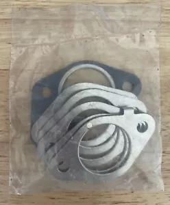 SET OF 6 GENUINE MERCEDES BENZ EXHAUST MANIFOLD GASKET 1031421480 1380 1979-1993 - Picture 1 of 5