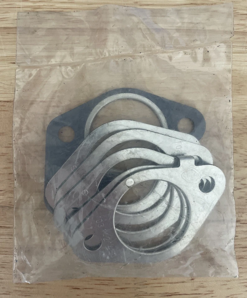 SET OF 6 GENUINE MERCEDES BENZ EXHAUST MANIFOLD GASKET 1031421480 1380 1979-1993 - image 1 of 4