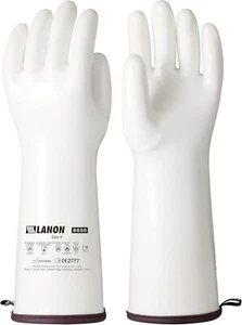Heat Resistant Silicone Kitchen Gloves 15" - Comfortable, Reusable, Food Safe - Picture 1 of 9