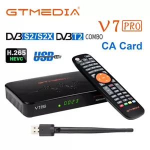 Set Top Box TV Digital V7 Pro DVB-S/S2/S2X+T/T2 Receptor Satelital Terrestre - Imagen 1 de 13