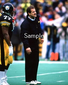 Foto de fútbol americano 8x10 de Bill Cowher Pittsburgh Steelers BC1 - Imagen 1 de 1