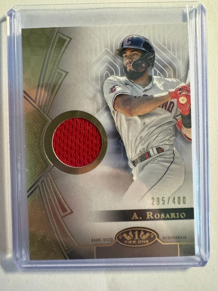 K242,087 - 2023 Topps Tier One Relics #T1RARO Amed Rosario Jersey #/400 - Image 1 of 1
