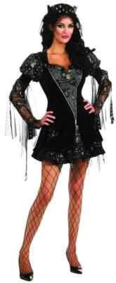 Sexy Disfraz de Halloween para Adulto Acebo Grial Vampiro Surgido Gótico Elegante Foto 1 de 2