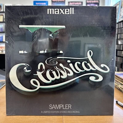 The Maxell Classical II Sampler LP- 1st Press-RCA-1980-Various Artists- SEALED - Image 1 of 2