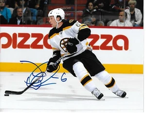 Signed Dennis Wideman Boston Bruins Autographed 8x10 Photo #1 Original - Picture 1 of 2