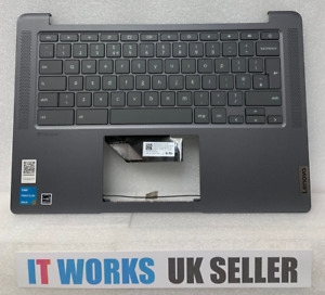 OOS NEW Lenovo Ideapad 5 Chrome-14ITL6 82M8 UK Keyboard Palmrest Grey Intel Gold
