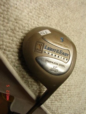 *LPGA Cuadrado Dos Gran Tamaño Ligero y Fácil 22* #5 Madera de Calle Derecha Para Mujer #876 Foto 1 de 4