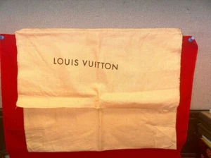 LOUIS VUITTON Dust Bag Storage Dust Bag Foldover Envelope ~15-1/2" X 12-1/2" - Picture 1 of 2