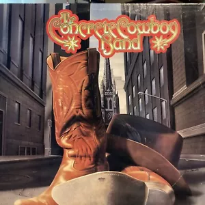 The Concrete Cowboy Band Record Album XLP88007 Stereo VG+ Play tested PET RESCUE - Imagen 1 de 4