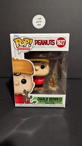 Funko Pop! Vinilo: Cacahuetes - Charlie Brown con árbol #1627 - Imagen 1 de 5