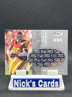 2006 SAGE HIT - Autographs Silver #A43 Dominique Byrd AU USC Trojans - Image 1 of 2