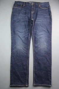 Pantalones de mezclilla 2015 Old Navy elásticos ajustados oscuros talla 40x32 (medida 40x31) - Imagen 1 de 7