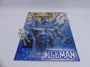 Marvel The Classic Figurine Collection Iceman #33 Greek Comic Book 4" Eaglemoss - Picture 1 of 9