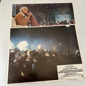 Day of the Locust 11"x14" Lobby Card #1,#4-Donald Sutherland Thriller - Picture 1 of 8