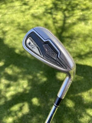 Adams Golf Idea Tech V4 Forged Single 8 Iron Steel Stiff 37" - Image 1 of 4