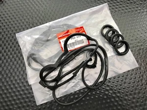 GENUINE OEM HONDA VALVE COVER GASKET & TUBE SEAL SET ACURA B-SERIES DOHC VTEC - Picture 1 of 1