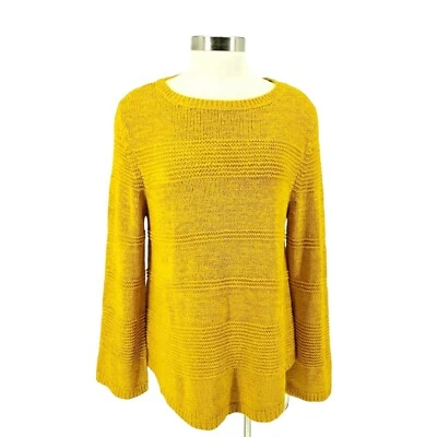 Suéter Style & Co Maíz Dorado Manga Larga Tejido Pullover Nuevo con Etiquetas Mujer Grande Foto 1 de 4