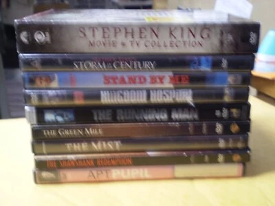 (15) Stephen King Horror DVD Lot: The Mist  The Stand  Pet Sematary  Stand By Me - Image 1 of 3