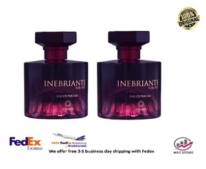 2 X Brazilian Inebriante For Her Eau de Parfum 100ml Hinode fast shipping Fedex - Picture 1 of 4