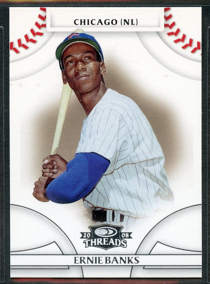 Donruss Threads Baseball 2008 - #15 - Ernie Banks - Chicago Cubs Foto 1 de 1