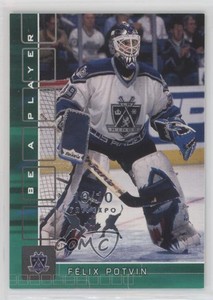 2001-02 ITG Be A Player Memorabilia Emerald Fall Expo 01 /10 Felix Potvin #78