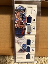 2016 Panini National Treasures Kyle Schwarber Rookie RC Armory Booklet Patch /99