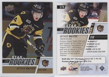 2017-18 Upper Deck CHL Star Rookies Rainbow Arthur Kaliyev #379